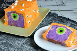 cake halloween surprise monster eye cookie