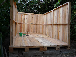 pallet wood chicken diy coop hen walls handling assembly self hint handy andy