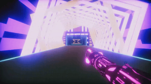 GIF of indie game Neon Boost