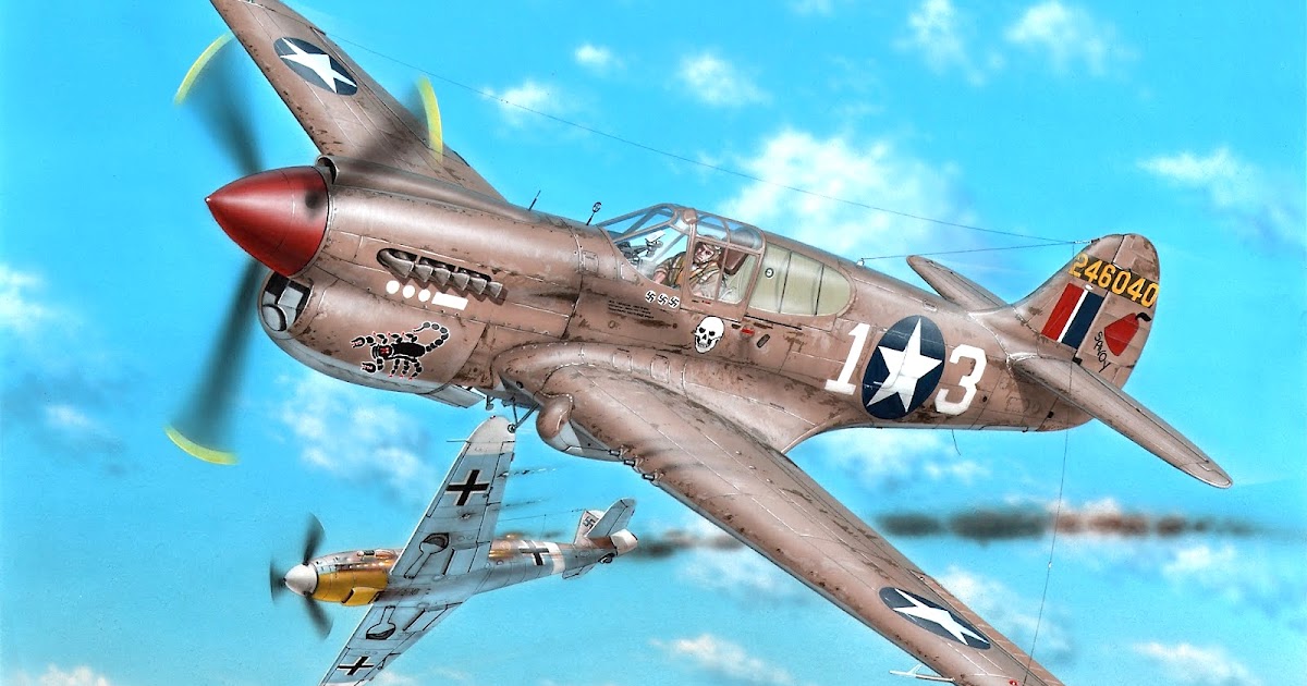 SH72379 P-40K Warhawk in 1/72 - October release boxart