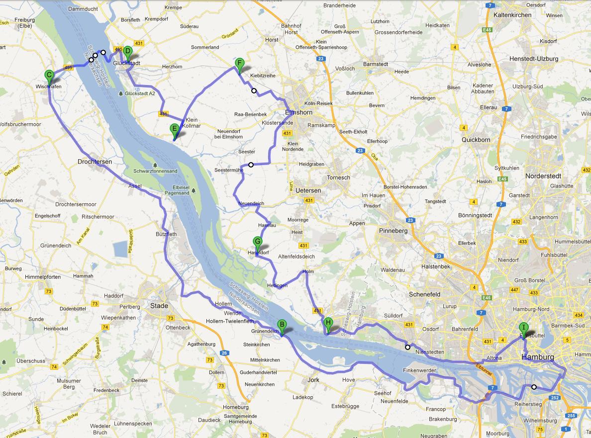 Adagio by Classic Bikes: 01.05.2012 - Tour Altes Land - Schleswig Holstein Adagio by Classic Bikes: 01.05.2012 - Tour Altes Land - Schleswig Holstein