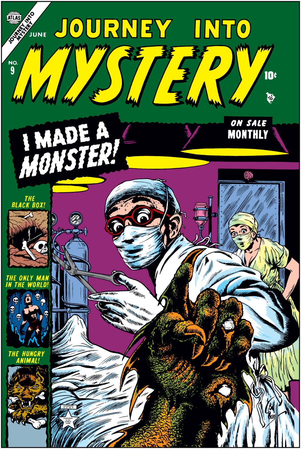 Read online Journey Into Mystery (1952) comic -  Issue #9 - 1