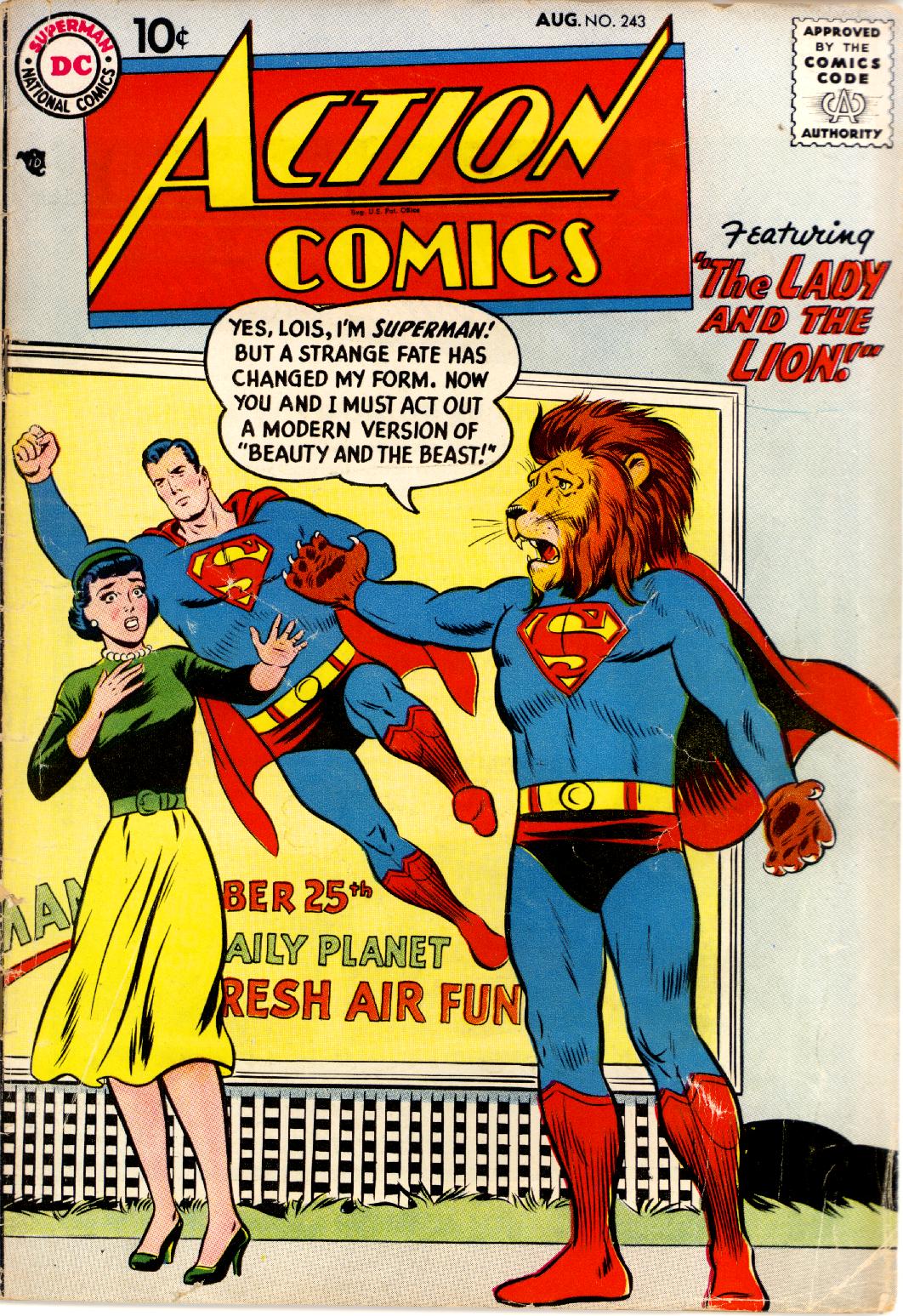 Read online Action Comics (1938) comic -  Issue #243 - 1