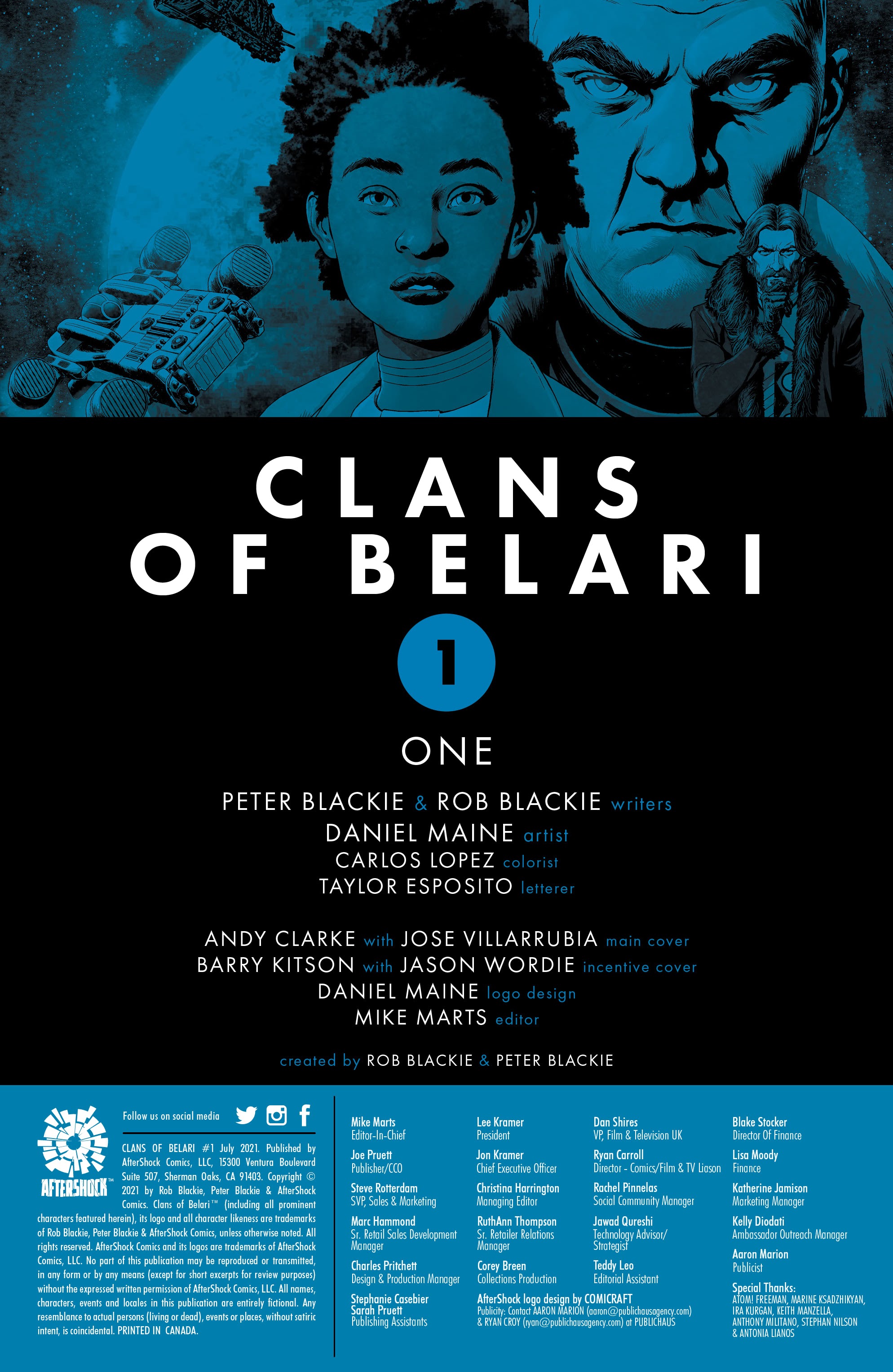 Read online Clans of Belari comic -  Issue #1 - 2