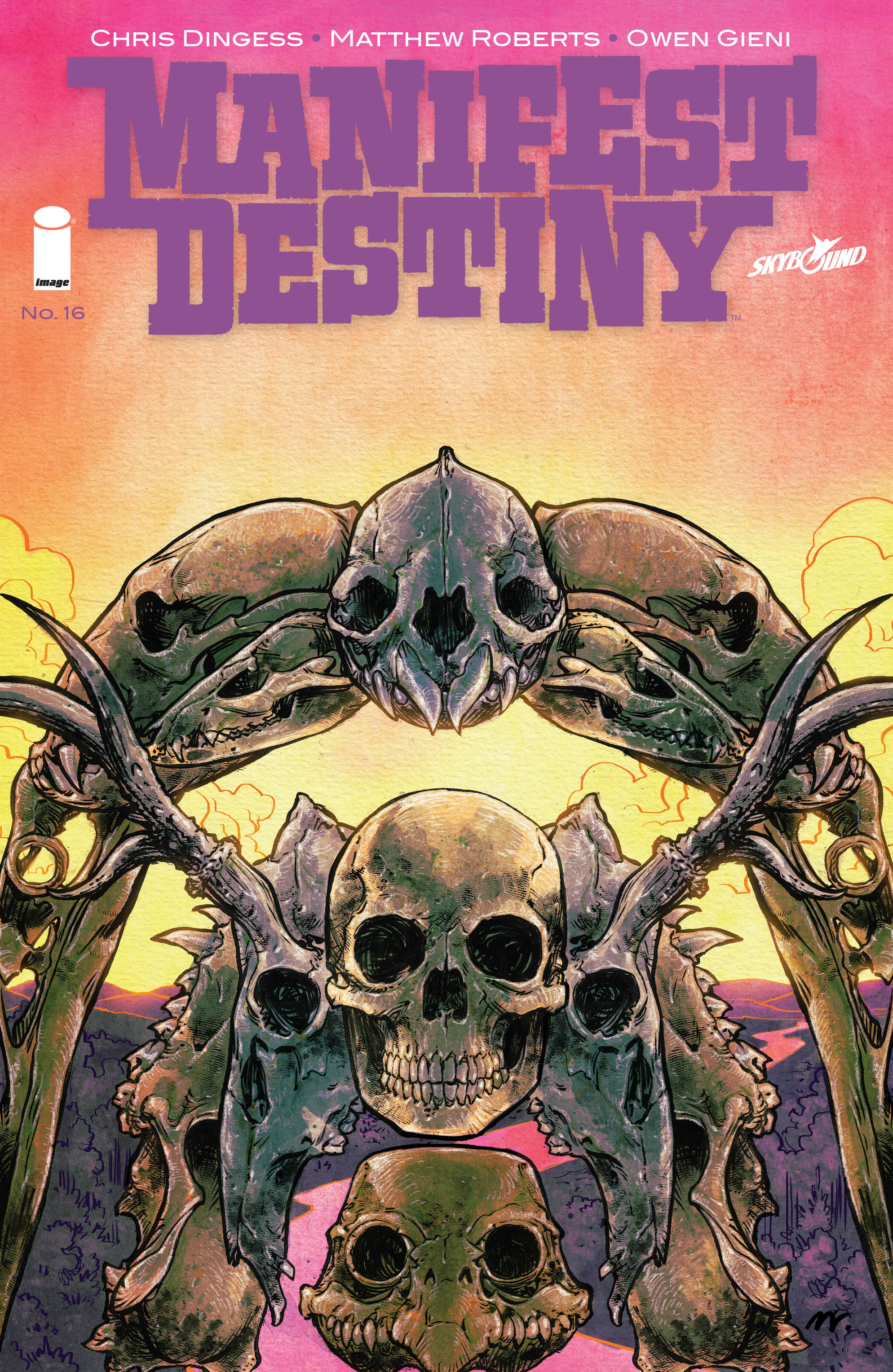 Read online Manifest Destiny comic -  Issue #16 - 1