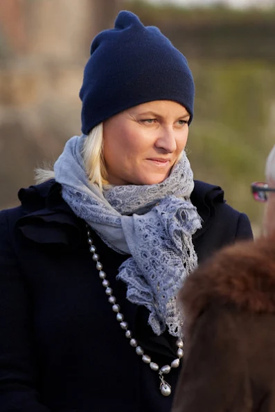 Crown Princess Mette-Marit attends Holocaust Remembrance Day