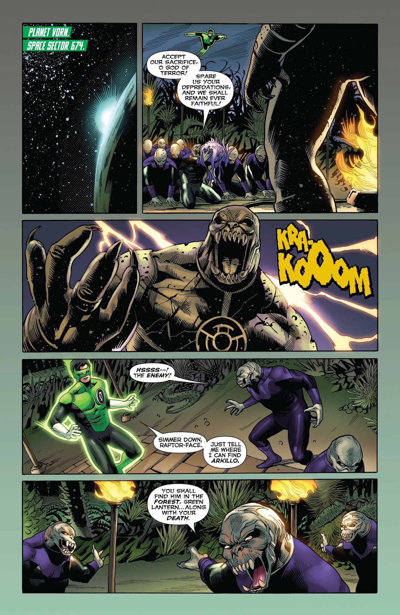 Read online Green Lantern: Rise of the Third Army comic -  Issue # TPB - 155