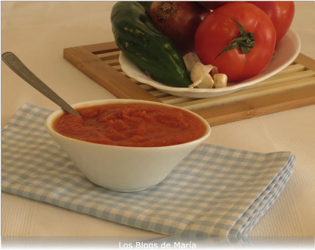 Salsa de Tomate frito en Panificadora