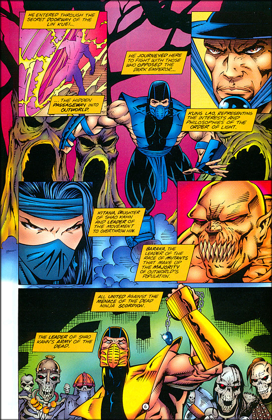 Read online Mortal Kombat: Battlewave comic -  Issue #5 - 7