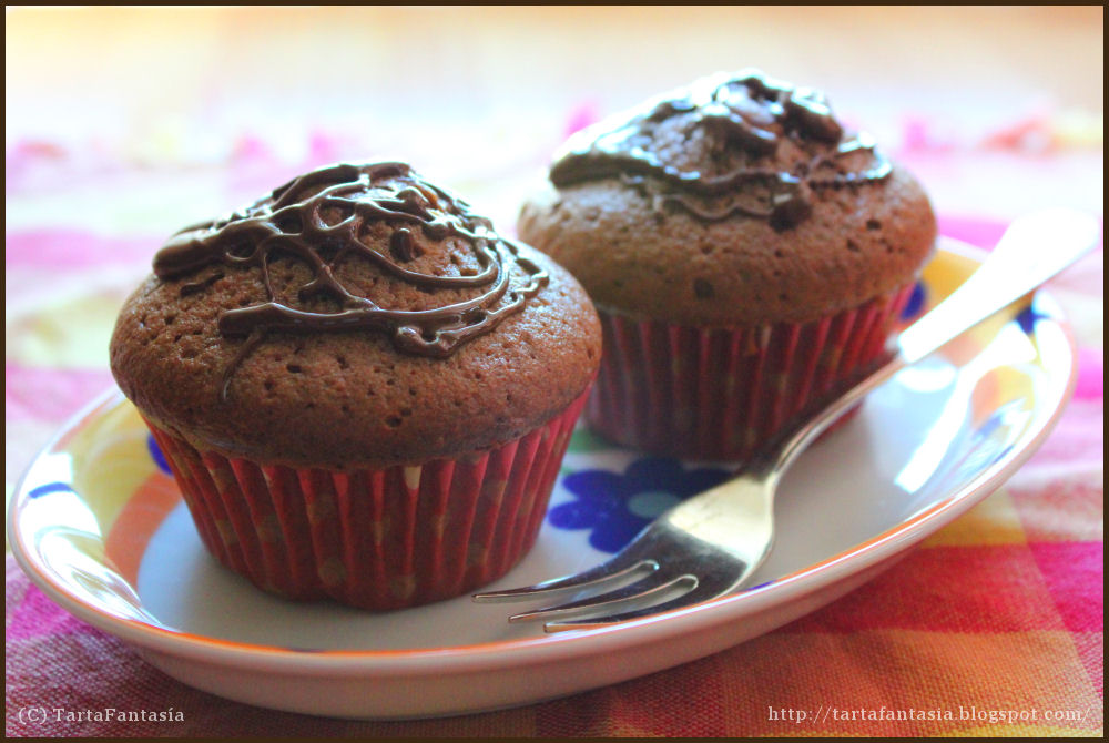 Muffins de Chocolate TartaFantasía