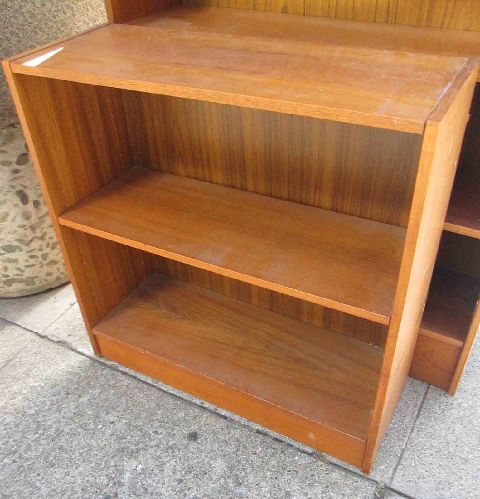 UHURU FURNITURE & COLLECTIBLES SOLD Small Teak Bookcase 25