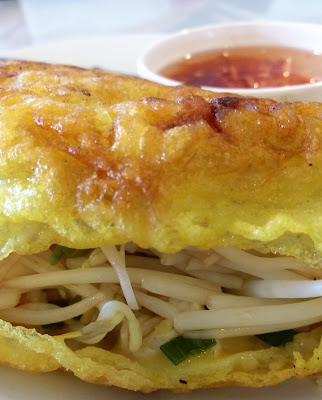 Vietnamese crepe (banh xeo) from Sunflower
