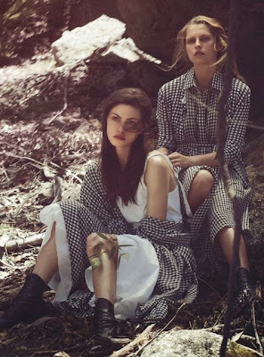 Aussie actresses Teresa Palmer and Phoebe Tonkin by Will Davidson for Vogue Australia March 2015