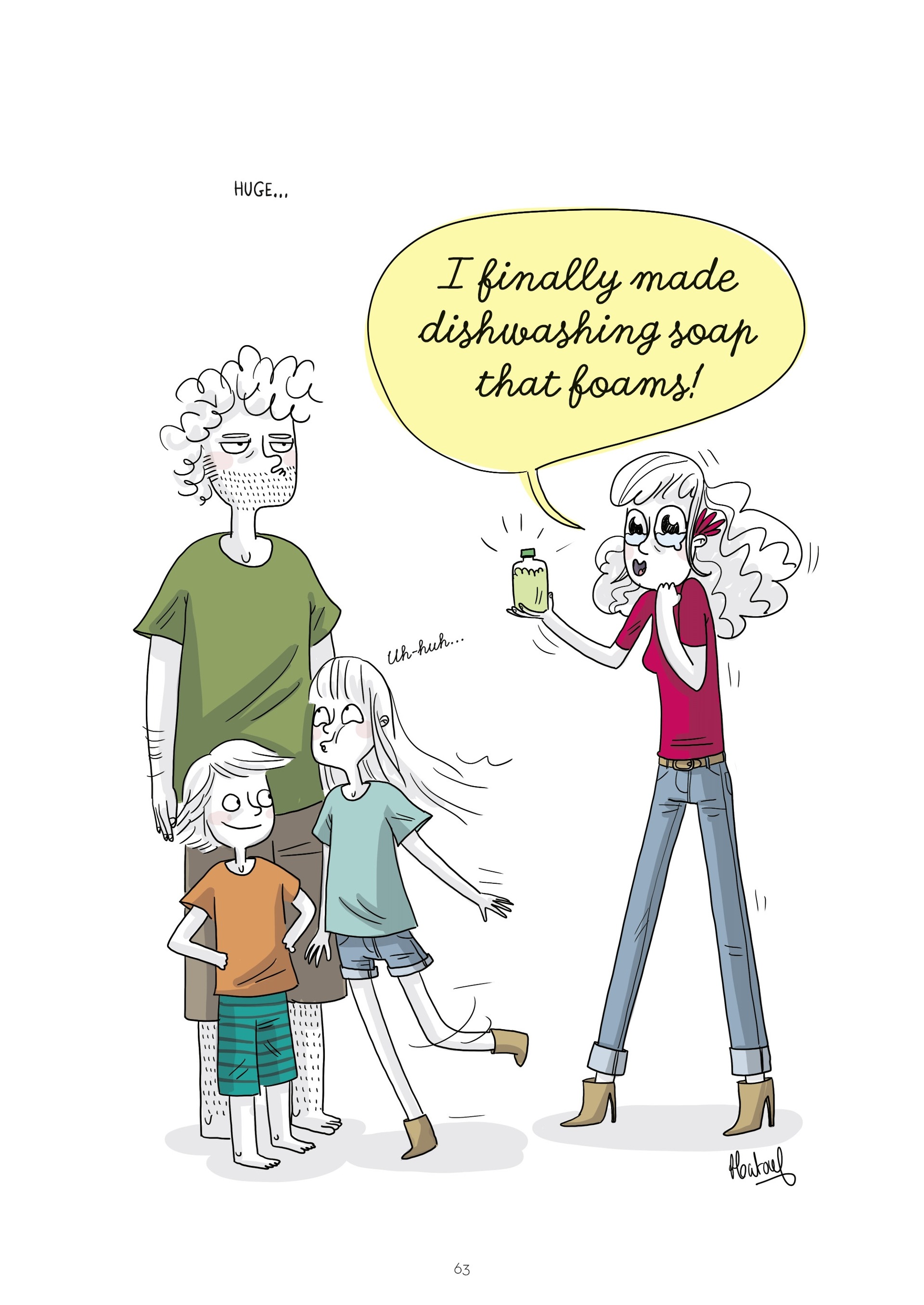 Read online The Diary of the (Nearly) Zero-Waste Family comic -  Issue # TPB - 63