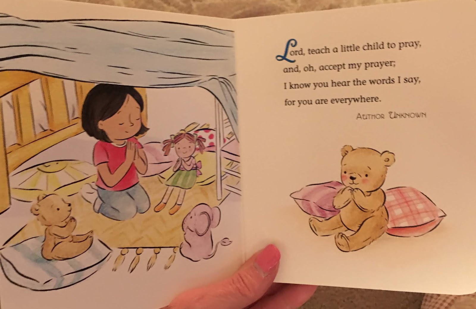a child's first book of prayers