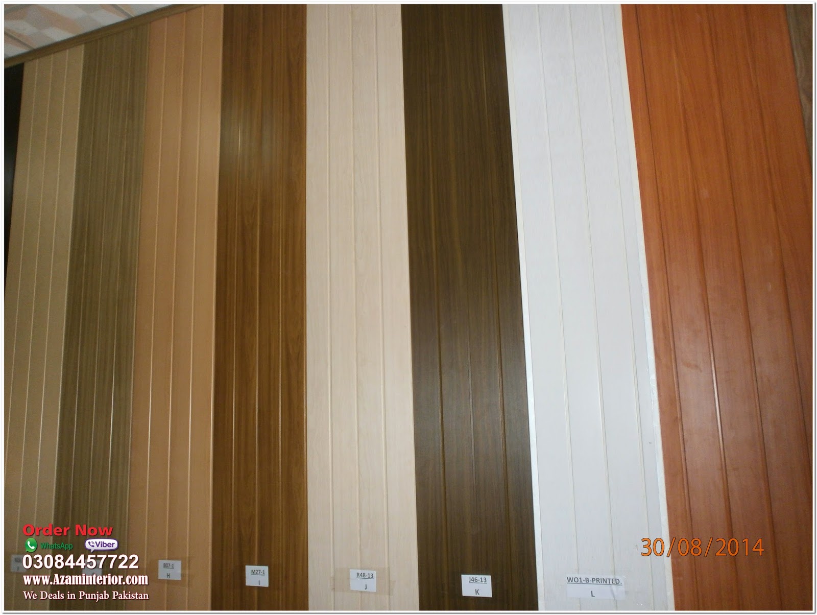 Azam Interior Lahore wall paneling new color plz.select it..Wall paneling lahore