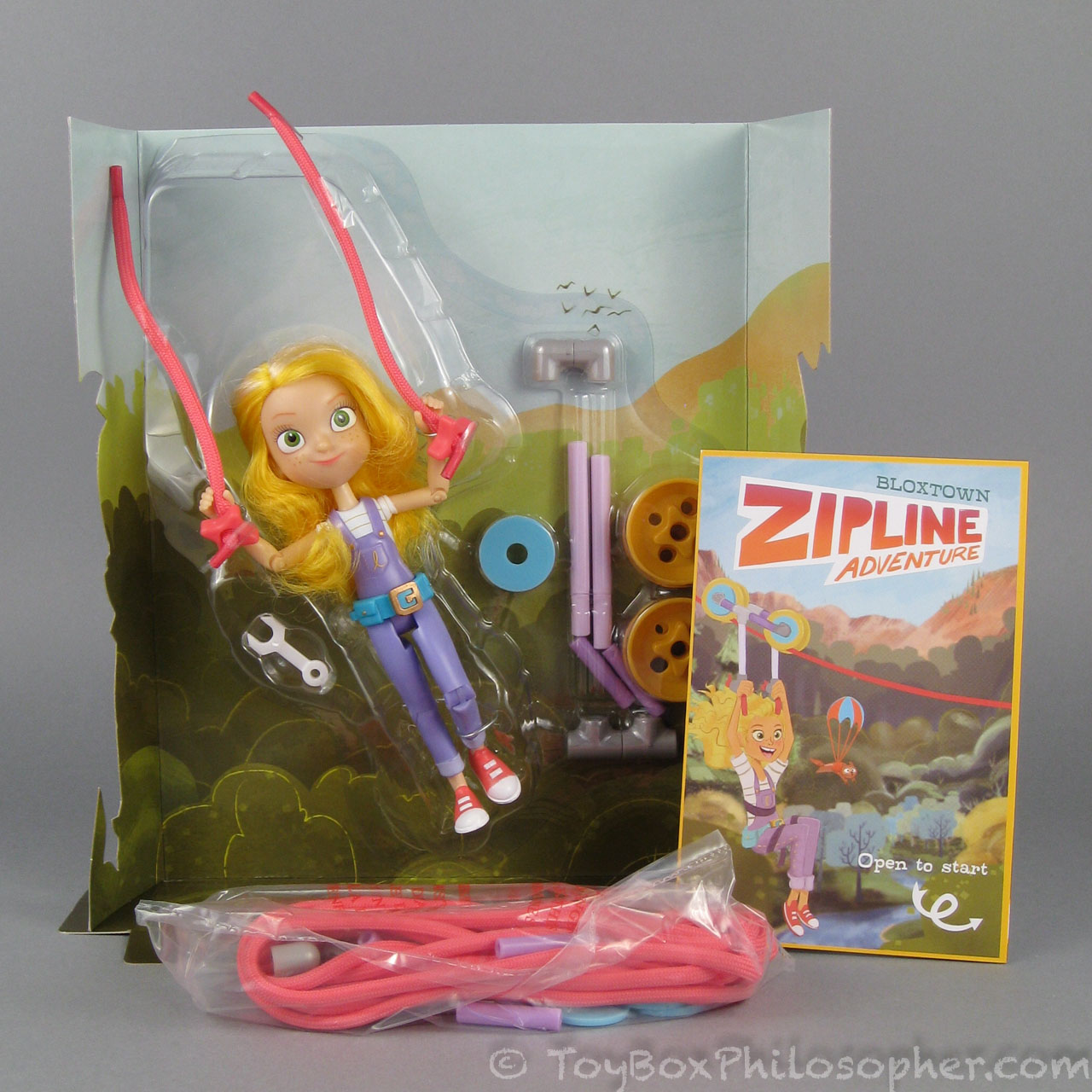 The Goldie Blox "Zipline Action Figure" Set The Toy Box Philosopher