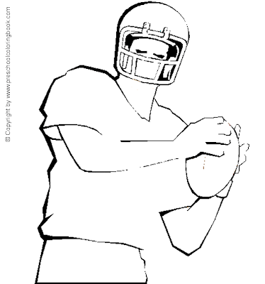 Sports Coloring Sheets on Google  Football Player Of Sports Coloring Pages
