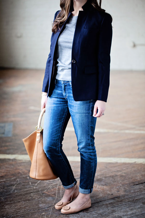 my everyday style: 4 ways to style a navy blazer! | The Good Life For ...