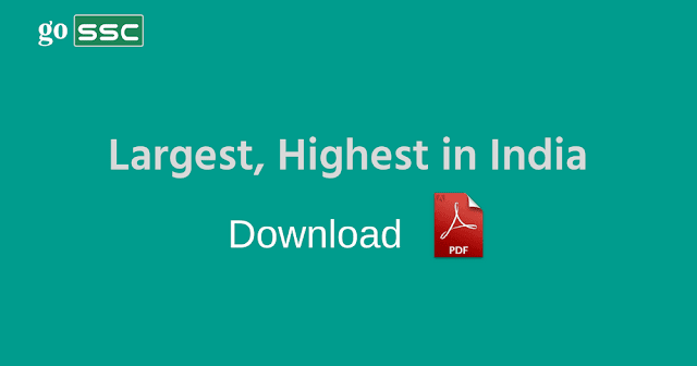 largest-highest-india-pdf