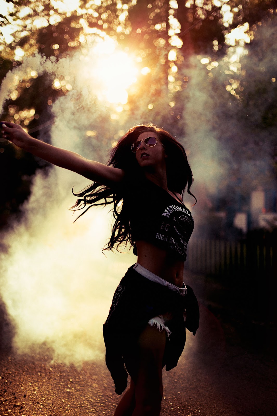 Senior Pictures Using Smoke Bombs Rayla Kay Photography