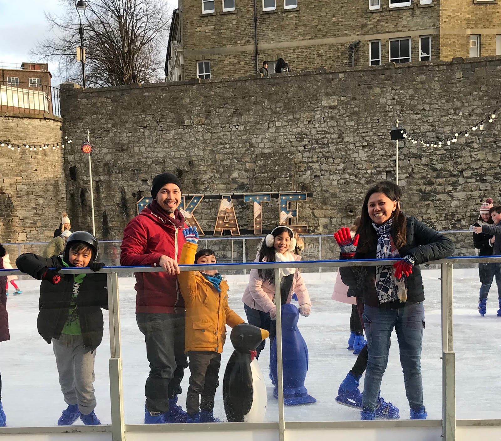 I am homebased Southampton Ice Skate experience