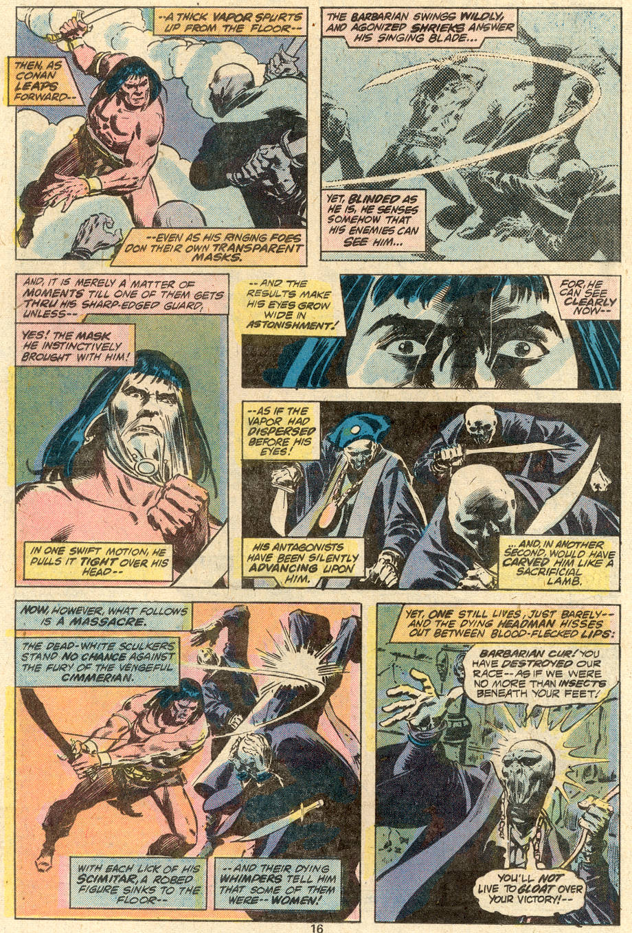 Read online Conan the Barbarian (1970) comic -  Issue #87 - 11