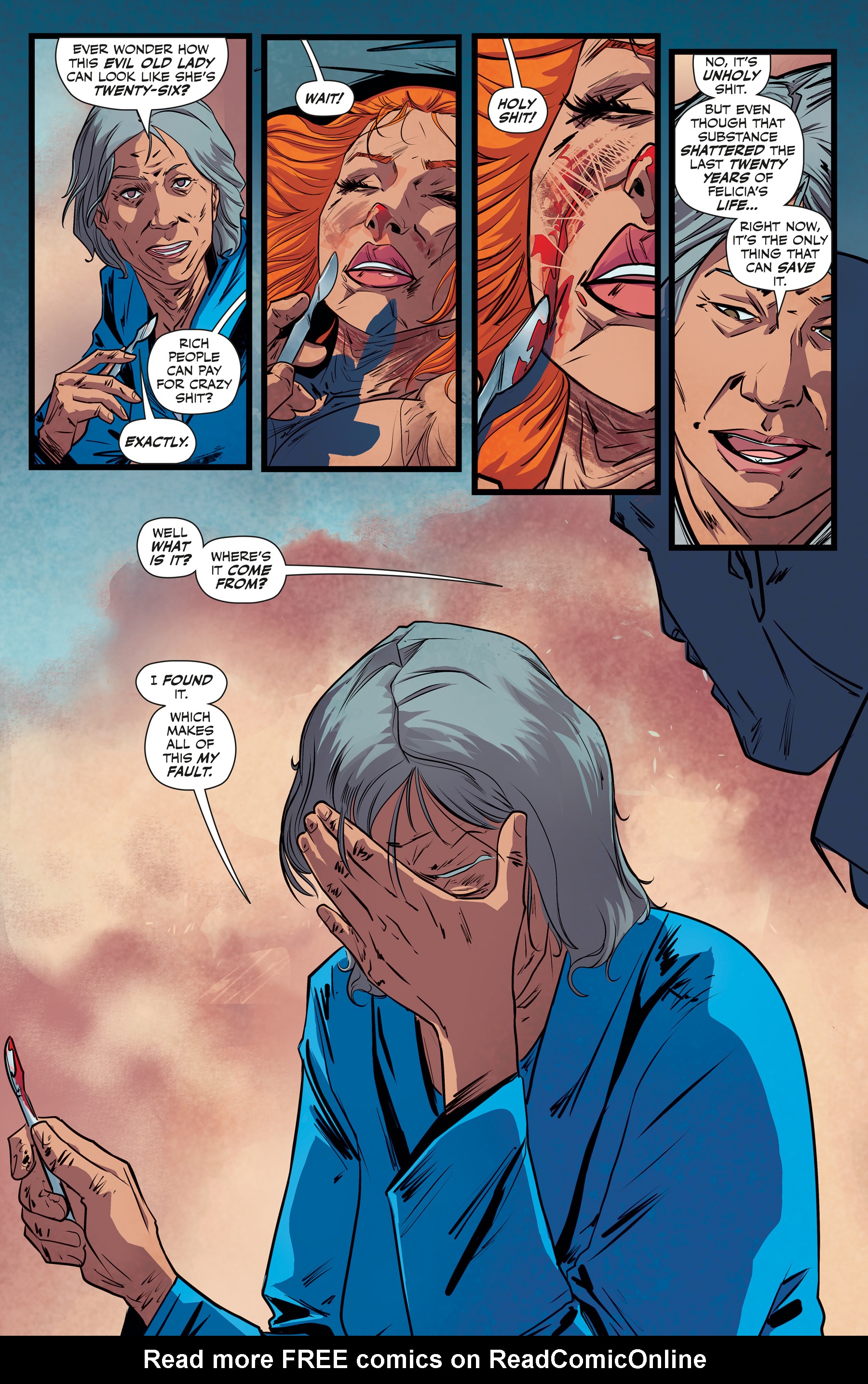 Read online Maskerade comic -  Issue #6 - 7