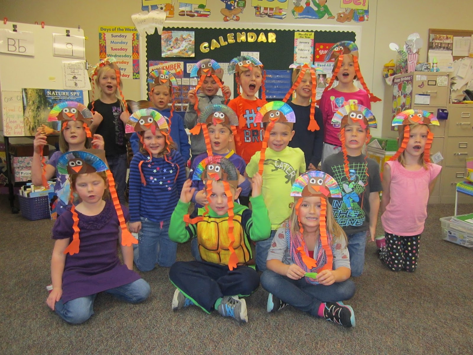 Life as a Kindergarten Student: Happy Thanksgiving!