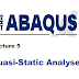 [Abaqus nâng cao] Abaqus/Explicit - Quasi-Static Analyses
