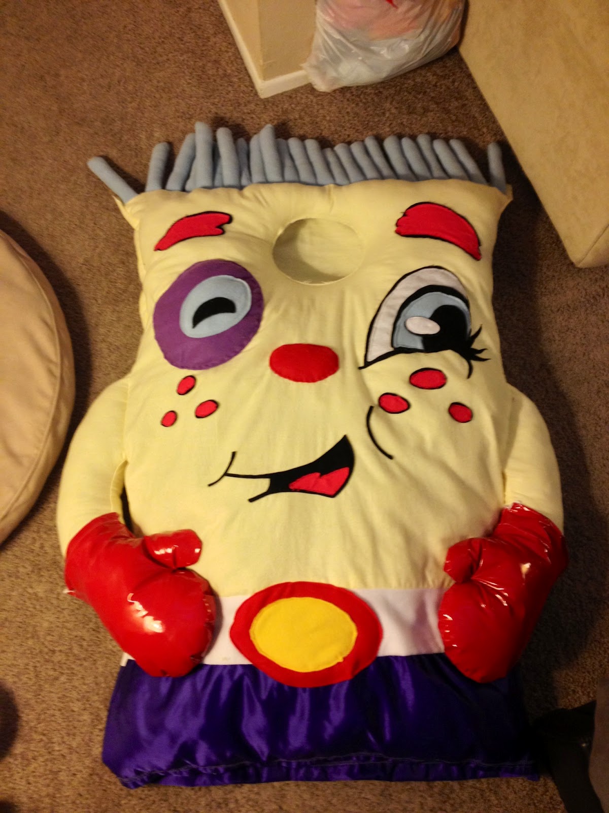 The Clock Blog Halloween Costumes 2012 Pillow People!!