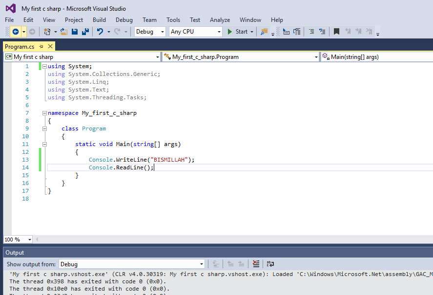 Learn How to Start with C# in 10 Minutes