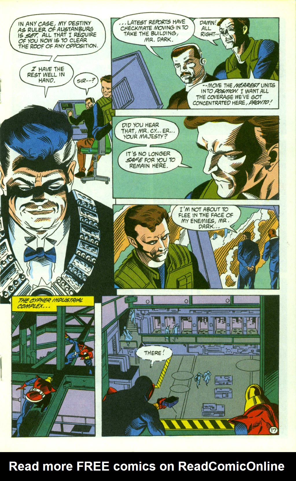 Read online Checkmate (1988) comic -  Issue #33 - 17