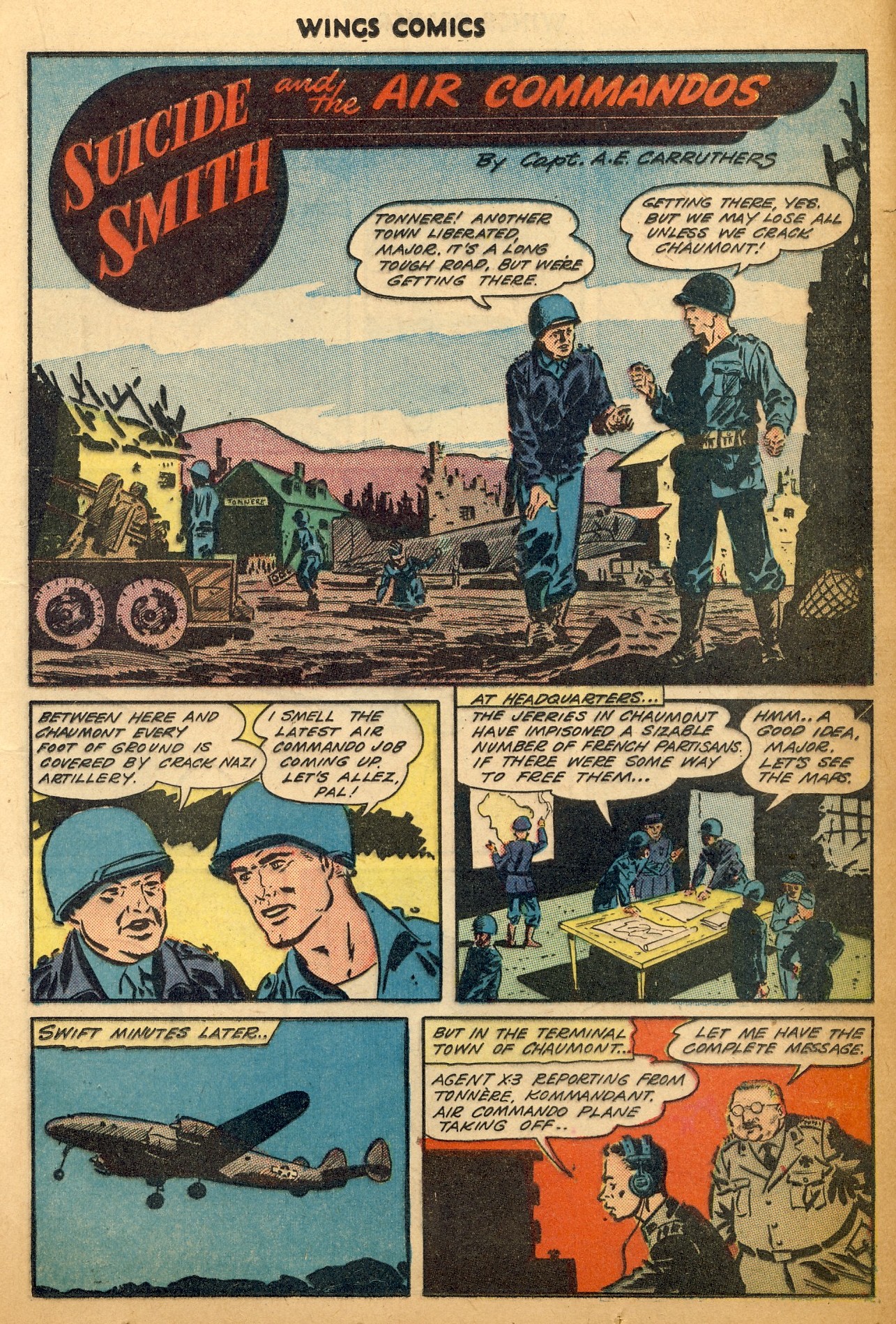 Read online Wings Comics comic -  Issue #52 - 21