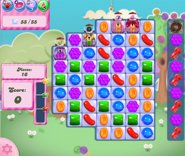 Candy Crush Saga level 2823 Candy Crush Saga level 2823