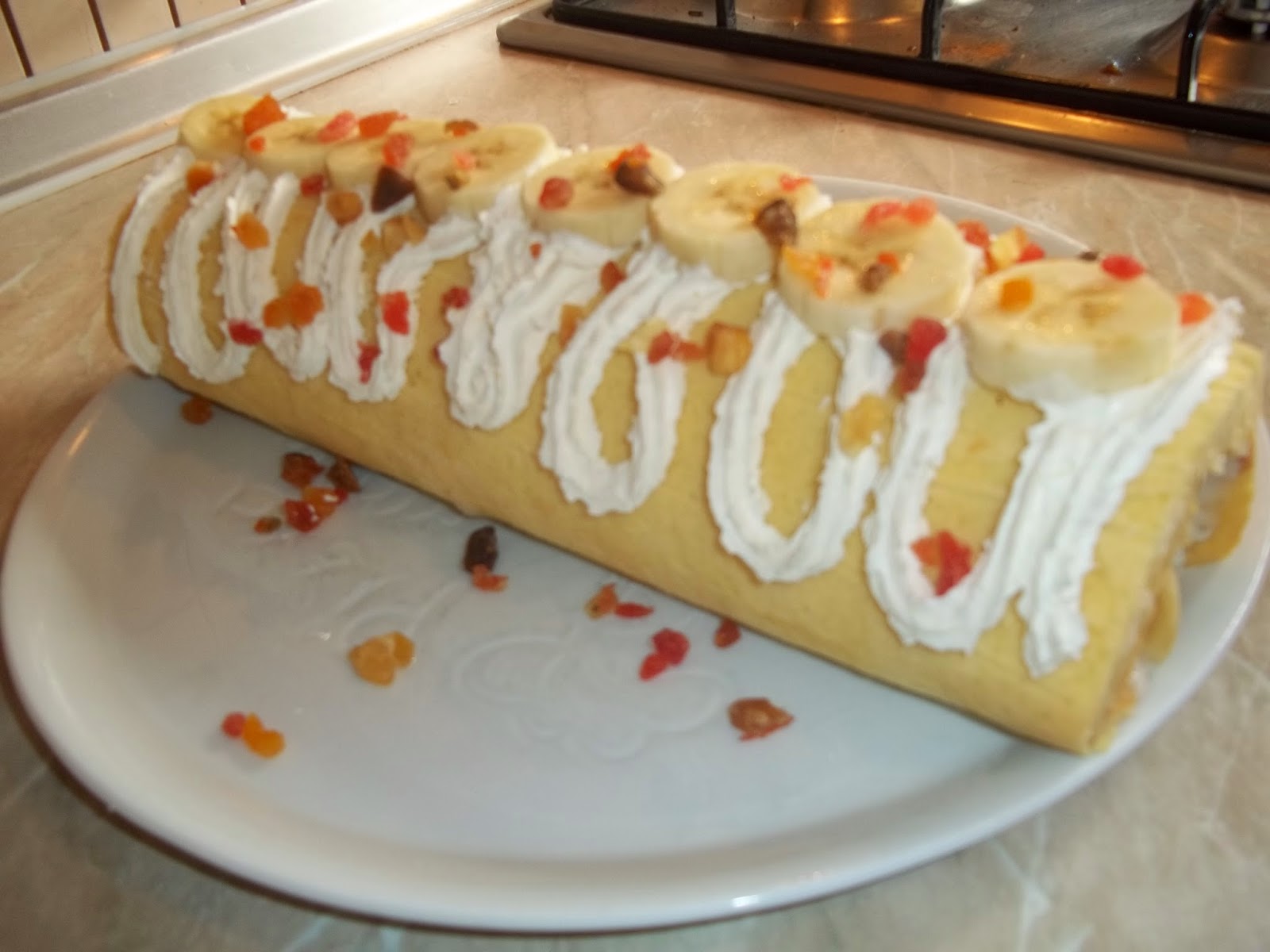 Lezzet Yıldızı MUZLU RULO PASTA