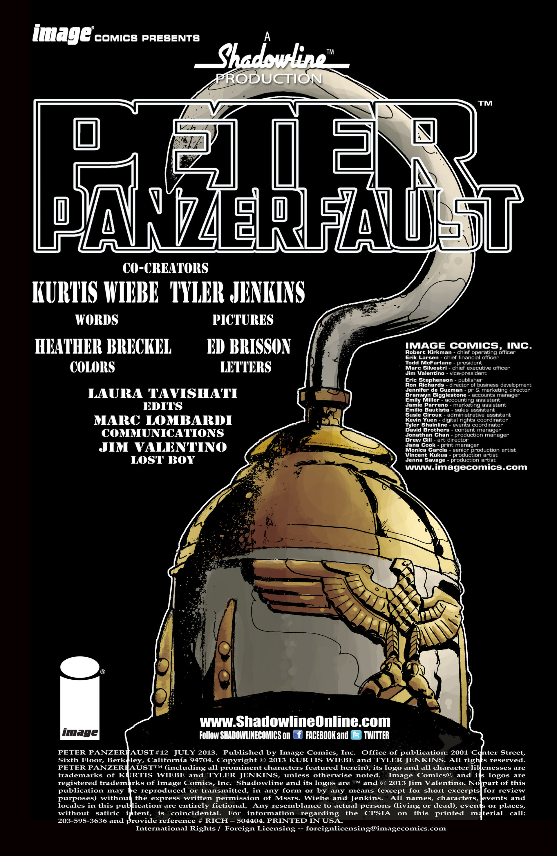 Read online Peter Panzerfaust comic -  Issue #12 - 2