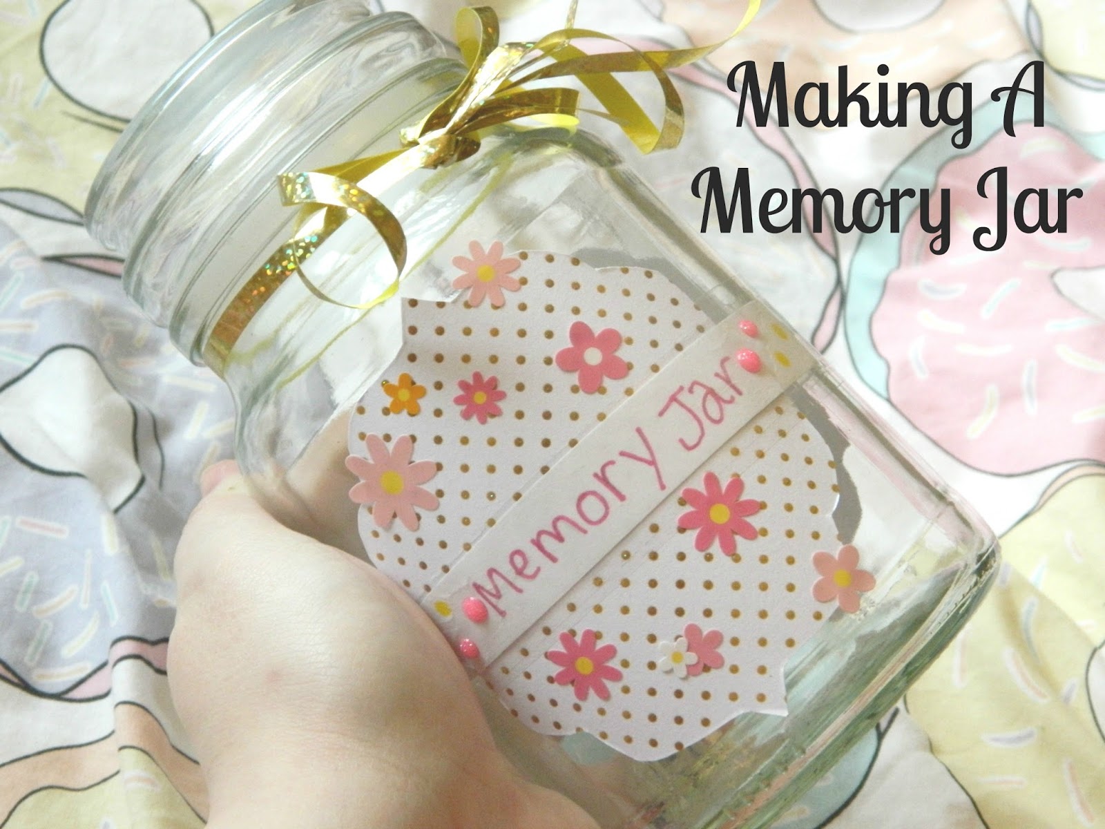 Making A Memory Jar Raiin Monkey
