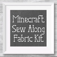 Minecraft Sew Along Fabric Kit