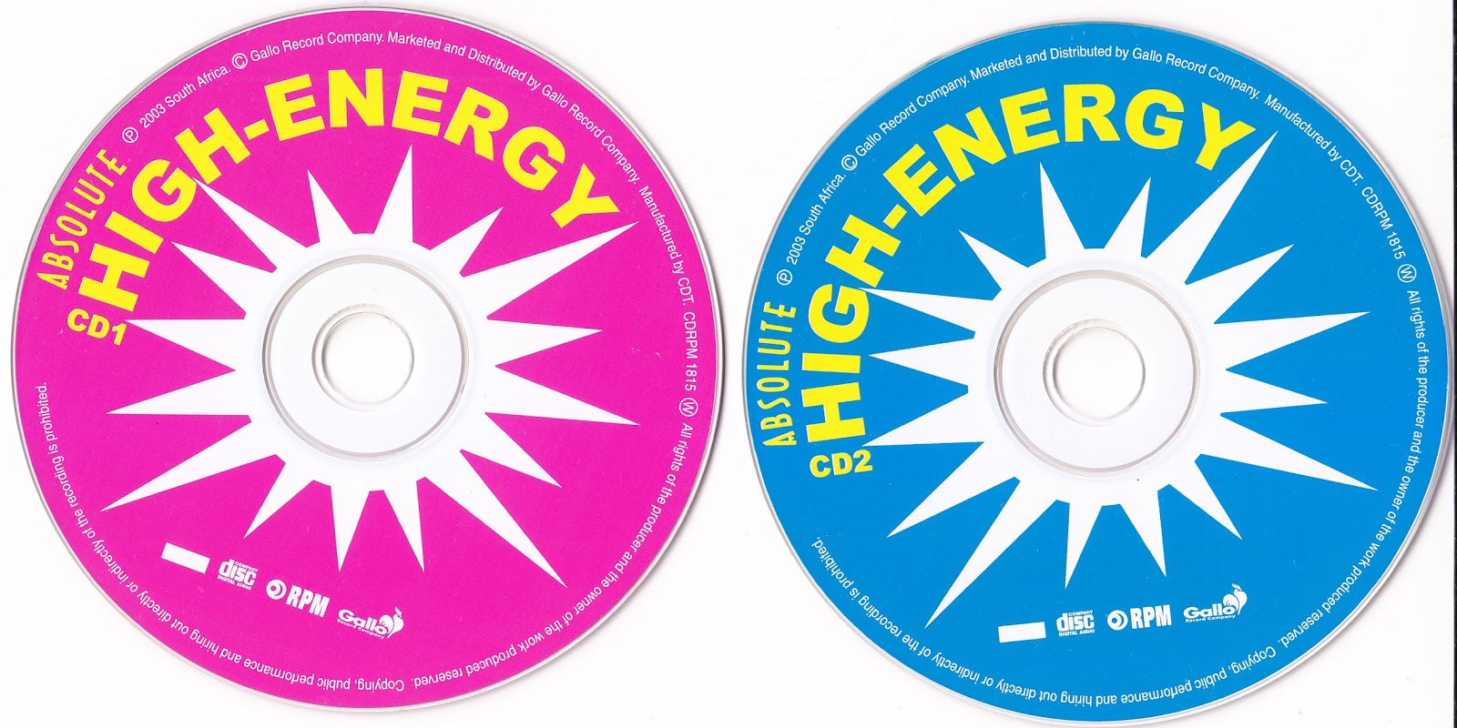 RETRO DISCO HINRG Absolute HighEnergy Volume 2 (2CD Set) [nonstop