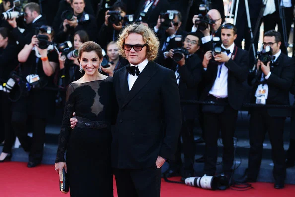 Peter Dundas and Princess Clotilde Courau attend the The Immigrant premiere