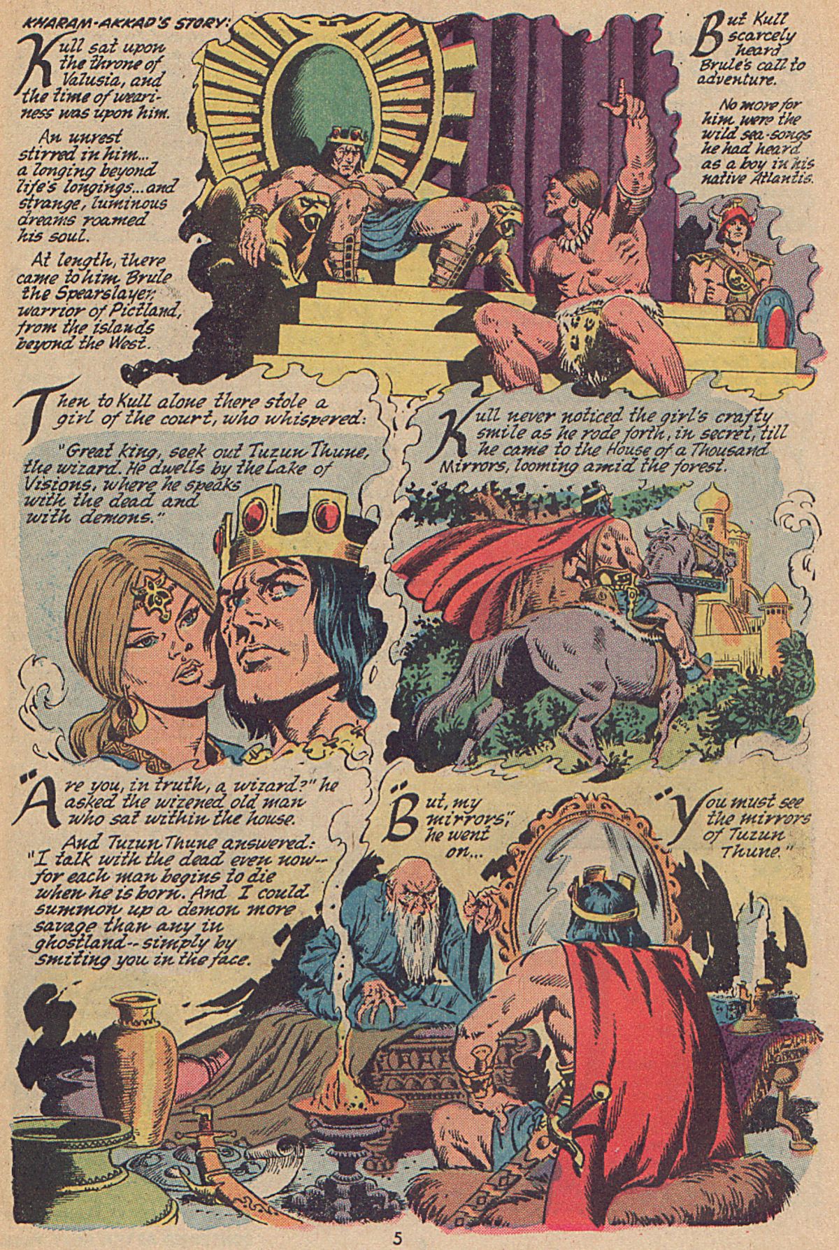 Read online Conan the Barbarian (1970) comic -  Issue #25 - 5