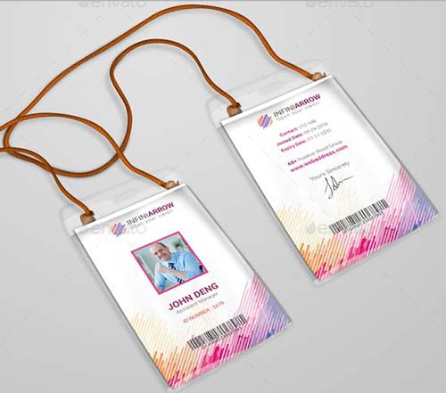 25 Contoh Desain Id Card Keren Untuk Inspirasi Grafis Media