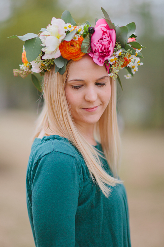 Flower Crown girls Display pics Awesome dp