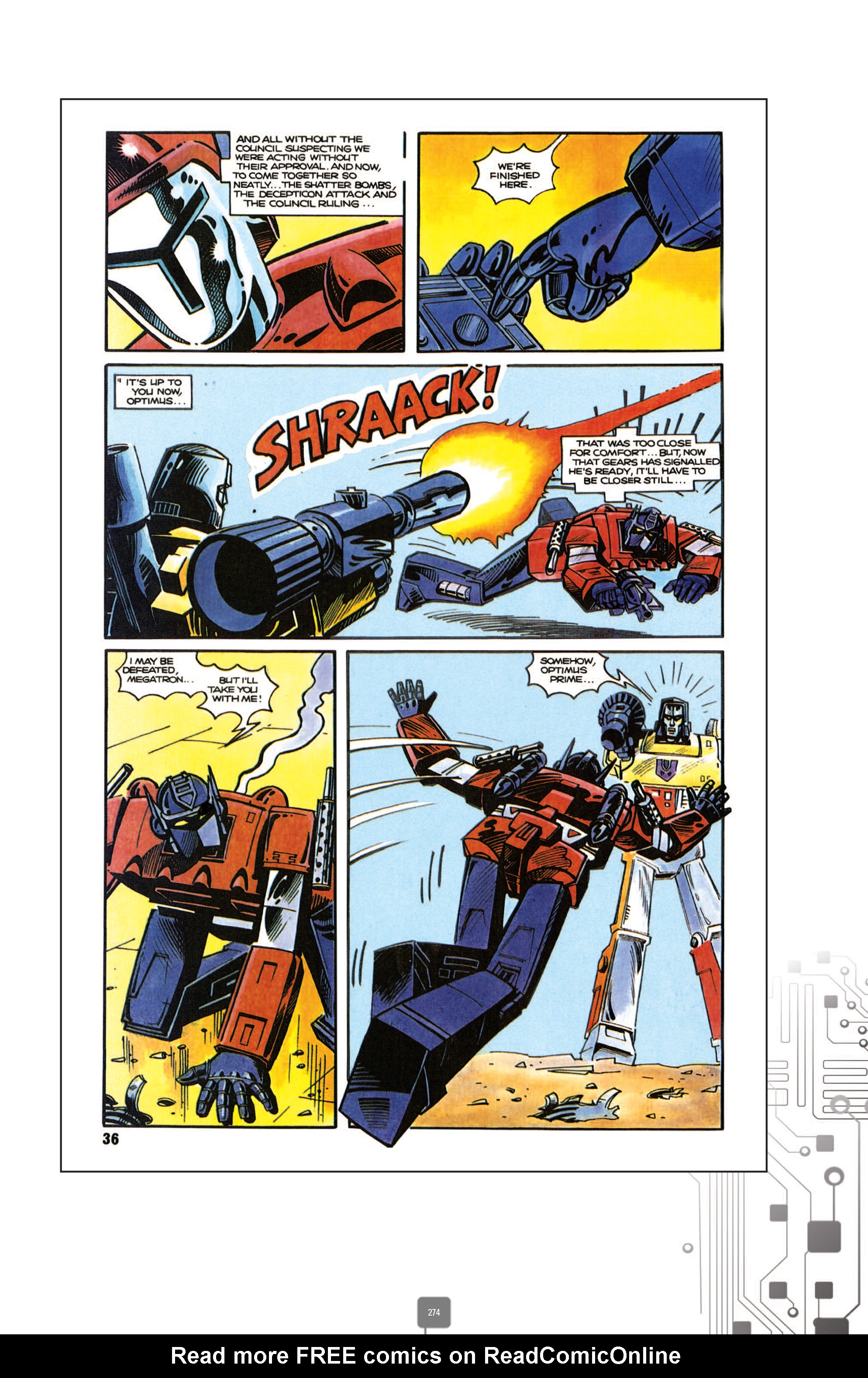 Read online The Transformers Classics UK comic -  Issue # TPB 1 - 275