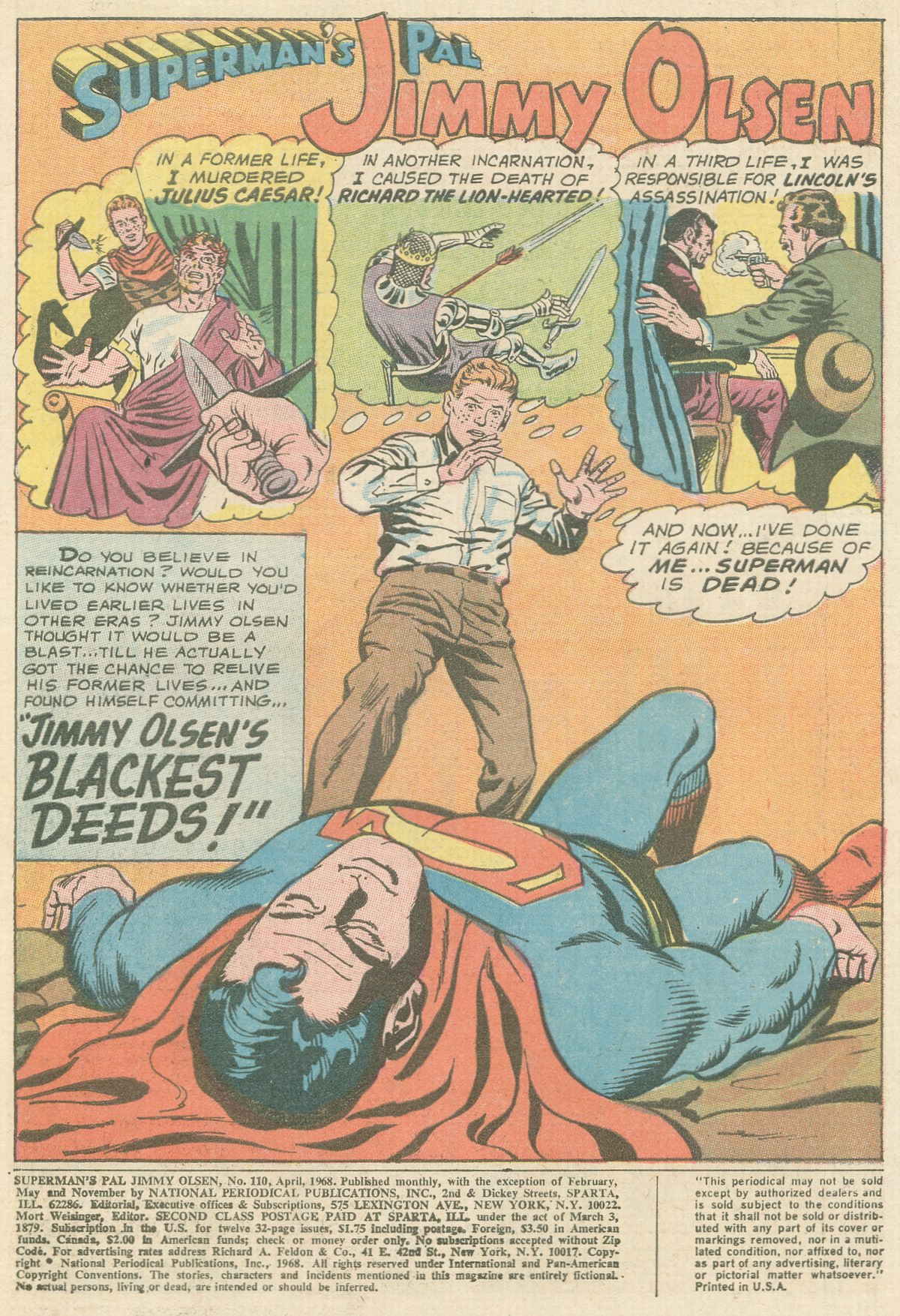 Supermans Pal Jimmy Olsen 110 Page 2