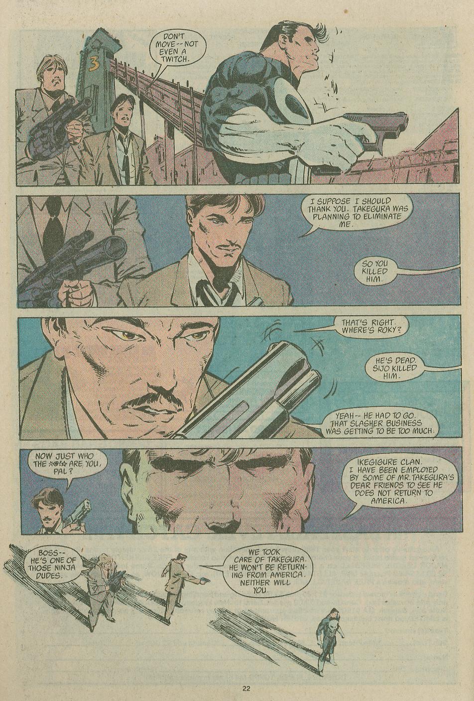 Read online The Punisher (1987) comic -  Issue #9 - Insider Trading - 18