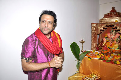 Govinda Celebrates Ganesh Festival Photos