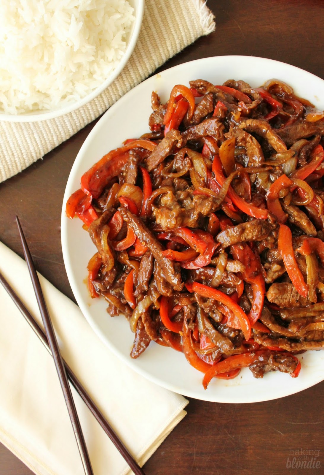 Steak and Pepper Stir Fry