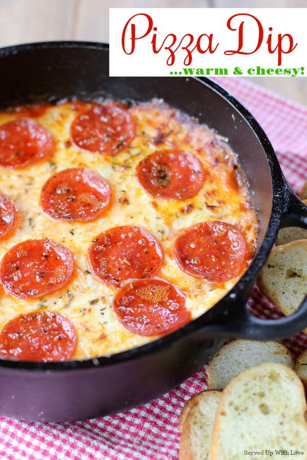 Pizza Dip Served Up With Love